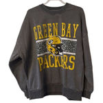 NFL  Green Bay Packers Women's Gray Oversized Sweatshirt Size XL Photo 0