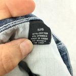 Rue 21 Vintage  Y2K Low Rise Micro Mini Denim Shorts Size 5/6 Cutoff Embroidered Photo 3