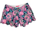 Lilly Pulitzer  6 The Buttercup scallop hem shorts SH 2945 Photo 10