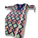 Tracy Negoshian Pink Sunbathers TUNIC Sheada Dress Beach Cover Up Medium ($148) Photo 4