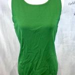 Choices emerald green knit sweater tank top size medium Photo 1