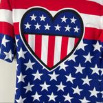 Love moschino ‎ Stars stripes American flag tee shirt size Medium independence Photo 3