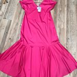 Antonio Melani NWT x Kimberly Whitman Myrna V-Neck Flounce Hem Dress pin… Photo 6