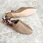 Zac Posen  Loafer Leather Savanna Coffee Leopard Print Fur Size 11M New with Box Photo 8