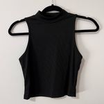 3 Pack Mock Neck Ribbed Crop Tank Tops Women’s Sz M NWOT Black, White & Cream Size M Photo 6