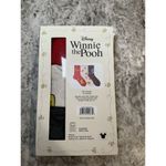 Disney New ‎ Winnie the Pooh Women's Graphic Crew Socks, 3 Pack, Sizes 4-10 Photo 1