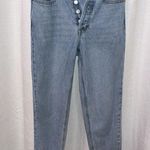 PacSun  Ultra High Rise Slim Cropped Jeans Womens 24 Blue Denim Cotton Button Fly Photo 1