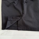 H&M Black Pencil Silky Skirt Back Slit  Sz 6 HIGT WAIST Photo 3
