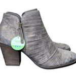 Paul Green  Malibu Earth Antique Metallic Booties Size EU 8/US 10.5 Photo 0
