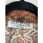 Oppio Jeans Womens 26 Lace Floral Cotton Jacket Made in Italy Indie Photo 1