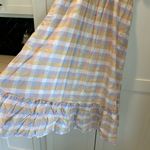 Mable Boutique Gingham Midi Dress Yellow Size M Photo 6