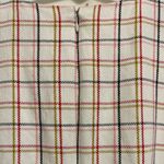 J.Crew J. Crew Novelty Suiting Fluted Hem A-Line Dress Windowpane Cotton Tweed Sheath Photo 7