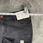 Arizona Jeans Arizona Jean Co. Black Denim Shorts Women’s Sz 5 Shortie 2.5” Inseam Raw Hem NWT Photo 3