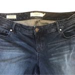 Torrid Crop Boyfriend Straight Vintage Stretch Mid-Rise Jean Sz. 14 Fringe Hem Photo 2