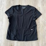 FIGS Womens  Black Scrub Top FW1100 - 2XL Photo 0