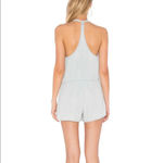 Obey  sunwashed  faded Chambray Romper size small Photo 1