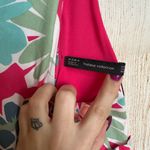 ZARA  Pink Floral Open Back Mini Dress Vibrant Vacation Photo 3