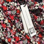 Sanctuary NWT Floral Print Chiffon Long Sleeve Front Cut-Out Midi Dress Photo 4