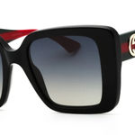 Gucci New Sunglasses GG1861S 005 Black/Green/Grey Photo 0