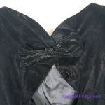 Gunne Sax Vintage 80s  Black Velvet Green‎ Lace Full Skirt Prom Gown Party Dress Photo 13