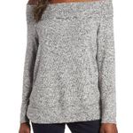 Gibson  charcol off the shoulder sweater Photo 0