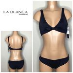 La Blanca New.  & Seafolly black bikini. Size 8. Retails $158 Photo 1