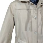 London Fog Vintage 80’s  Maincoats Hooded Trench Coat Size Women’s 12R Photo 3