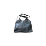 Banana Republic  Women's Black Leather Hobo Satchel Shoulder Tote Bag Photo 1