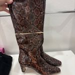 Antonio Melani Snakeskin Boots Photo 0