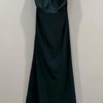 After Six Halter Neck Charmeuse & Crepe Gown Evergreen 18 Style 6834S Photo 2