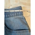 d.jeans Women's Blue Denim Chino Shorts Size 14 Casual Summer 5" Inseam Photo 4