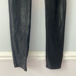 Spanx Faux Leather Leggings Black Size Large Dark Academia Gothcore Photo 4