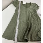 Velvet Torch  Dress Womens Large Sage Green Puff Sleeve Mini‎ Knit Photo 8