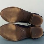 Lucky Brand Benji Blue Suede Fringe Western Ankle Booties Photo 6