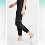 Paige  Mayslie Coated Jogger Shiny Black Pants Photo 9