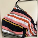 Fashion Union  Striped Pique Wrap Bikini Top - Size Small - EUC Photo 2