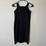 Urban Outfitters  Black Checkered Sleeveless Midi Dress with Side Slit‎ Photo 4