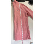 Vineyard Vines  Womens Pink Whale Logo Quarter Zip Pullover Sweatshirt‎ Size S Photo 6