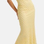 Bardot  Yellow Flower Maxi Dress Photo 0