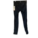 Free Country MPG Womens Black Athletic Workout Leggings Mesh Panels Photo 7