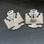 Indian Lore Genuine Copper Porcelain Enamel Inlaid Thunderbird Clip On Earrings Photo 11