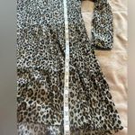 ZARA  Leopard Dress Size Small Photo 3