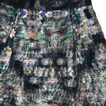 Nicole Miller  multi-colored water color full skirt 10 Photo 5