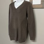 Athleta Repreve Teton V-neck Relaxed Sweater- Small Photo 1