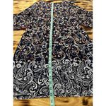 R&K Colorful Stretch Paisley Dress Size‎ 6 Classic City Designer Business Casual Photo 8