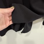 Quacker Factory  Christmas Tree Embellished Top Sz 2X Black Neutral Holiday Party Photo 3