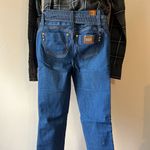 Clash Jeans Belted Skinny Jeans Sz 3 Blue Photo 4