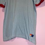 Aviator Nation Venice Rainbow Ringer Tee Men Size L Casual Retro Collegiate Photo 2