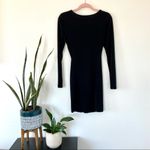 Nasty Gal [] Black Long-Sleeve Cutout Waist Mini Dress Photo 8