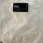 Anthropologie  Paige Laurel Canyon High Rise Flare Jean Crisp White Size 22W NEW Photo 8